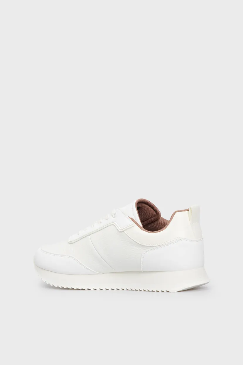 Мужские белые кроссовки LOW TOP LACE UP LOGO LTH 5