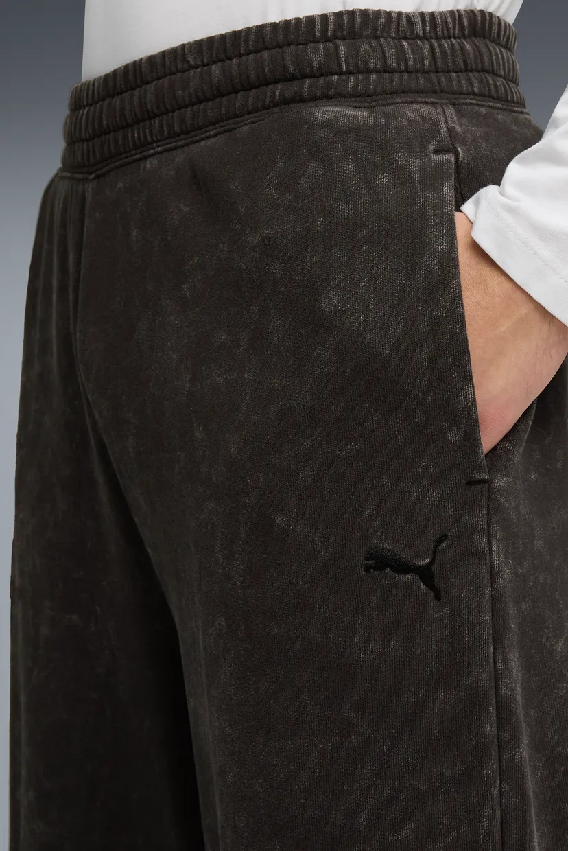 Чорні спортивні штани FUTURE.PUMA.ARCHIVE Wide Washed Sweatpants Unisex (унісекс) 4
