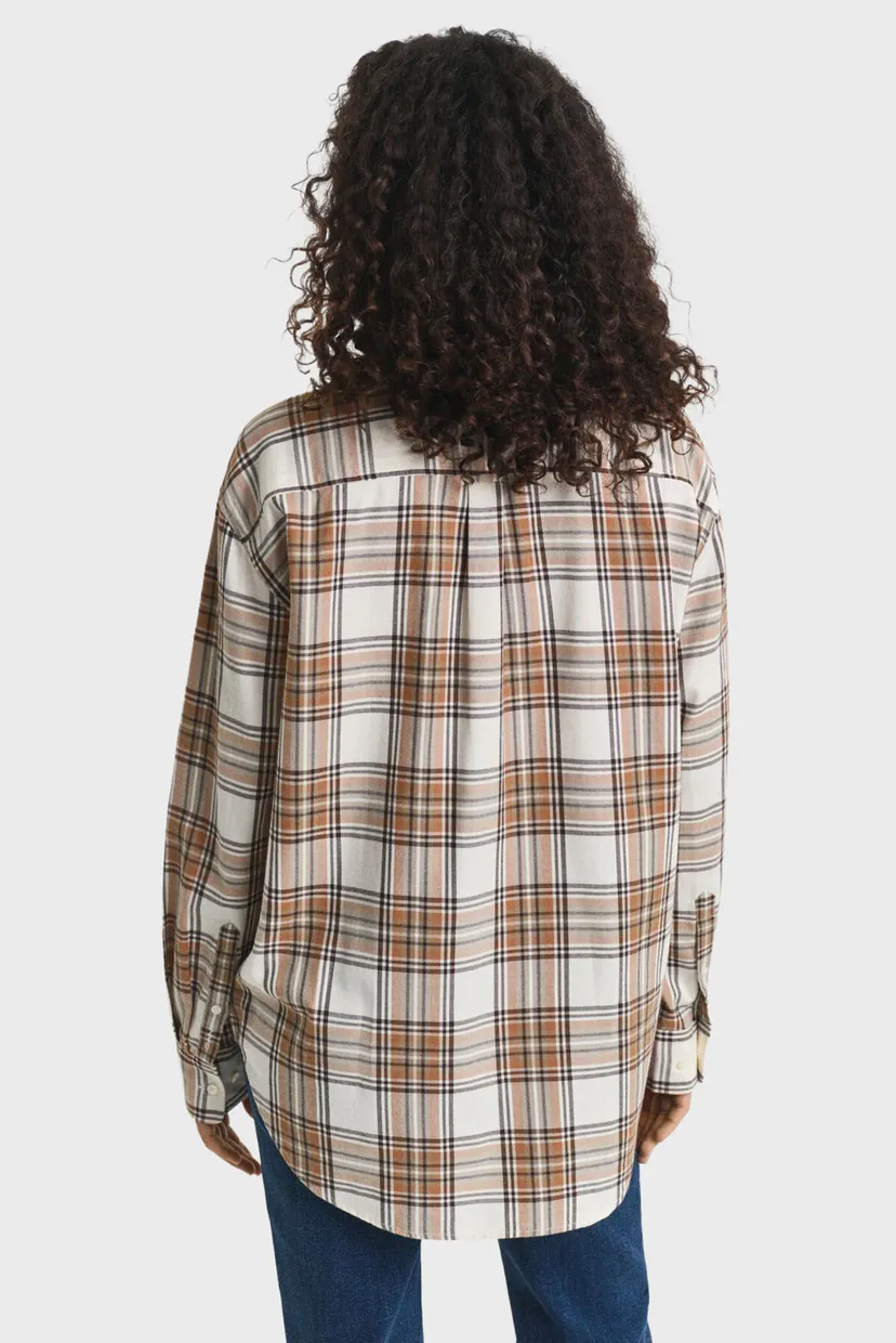 Женская рубашка в клетку FLANNEL 3
