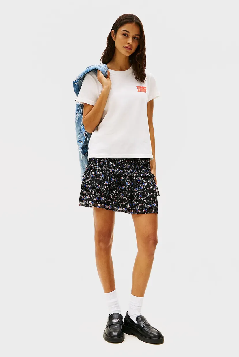 Жіноча біла футболка TJW REG TJ BUBBLE TEE 4
