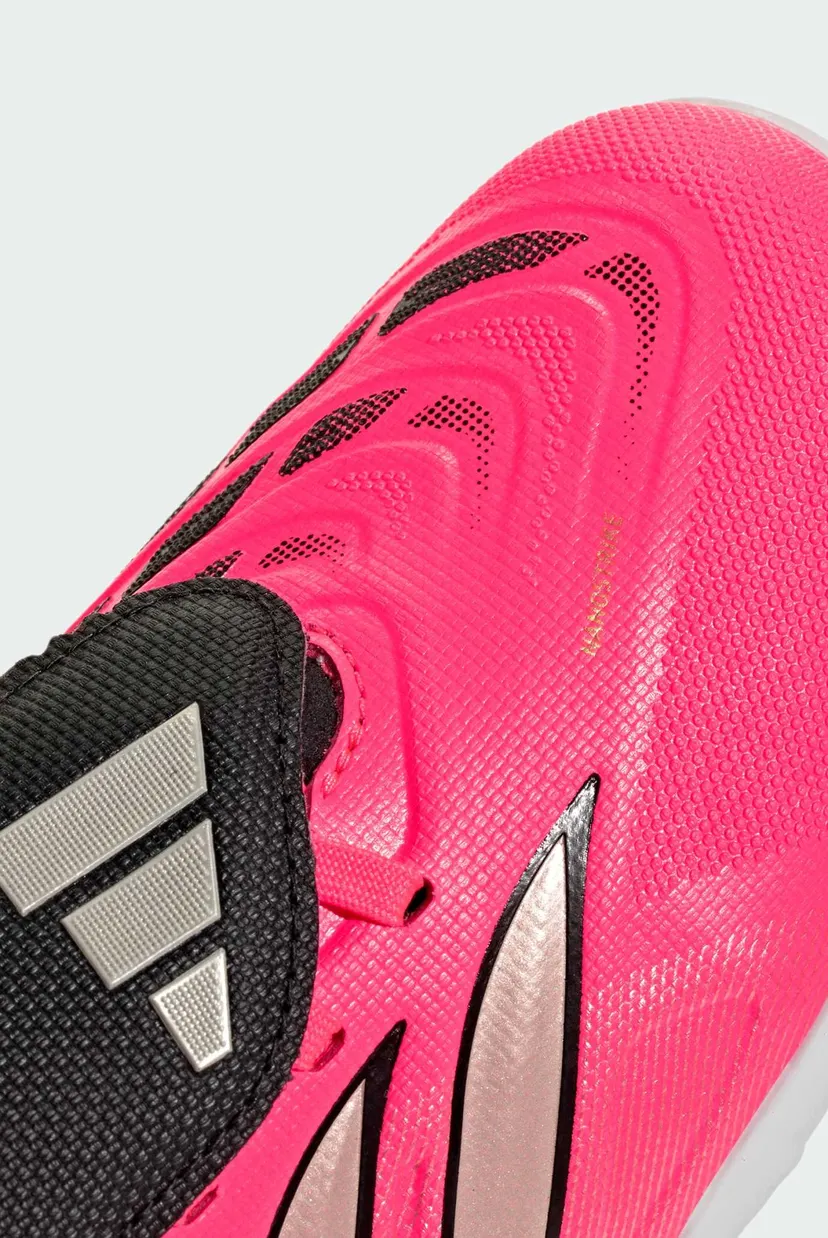 Дитячі рожеві сороконіжки PREDATOR LEAGUE Fold-Over Tongue Turf Football Kids 8