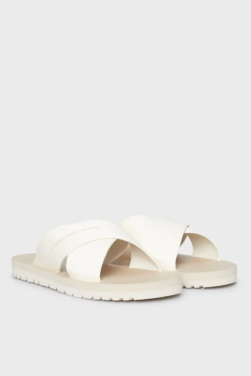 Чоловічі бежеві слайдери CROSS SANDAL SLIPON RP IN BTW 3