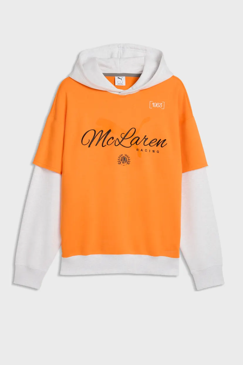 Мужское оранжевое худи McLAREN RACING Hoodie Men 4