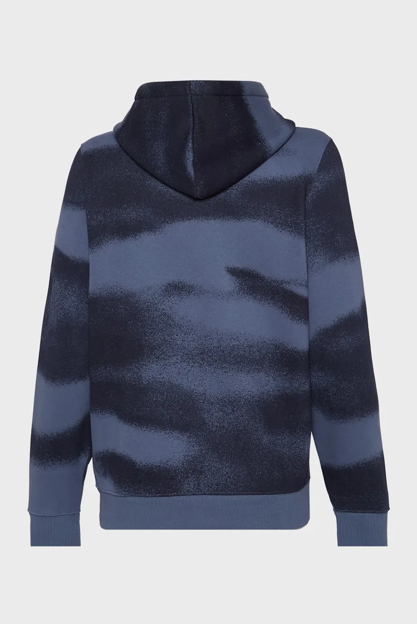 Мужское темно-серое худи с узором Curry Splash Graphic Hoodie 6