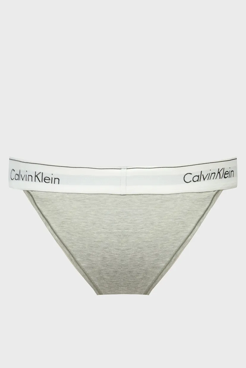 Жіночі сірі трусики HIGH LEG TANGA 6