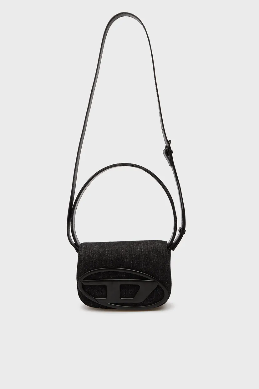 Женская черная джинсовая сумка 1DR SHOULDER BAG 3