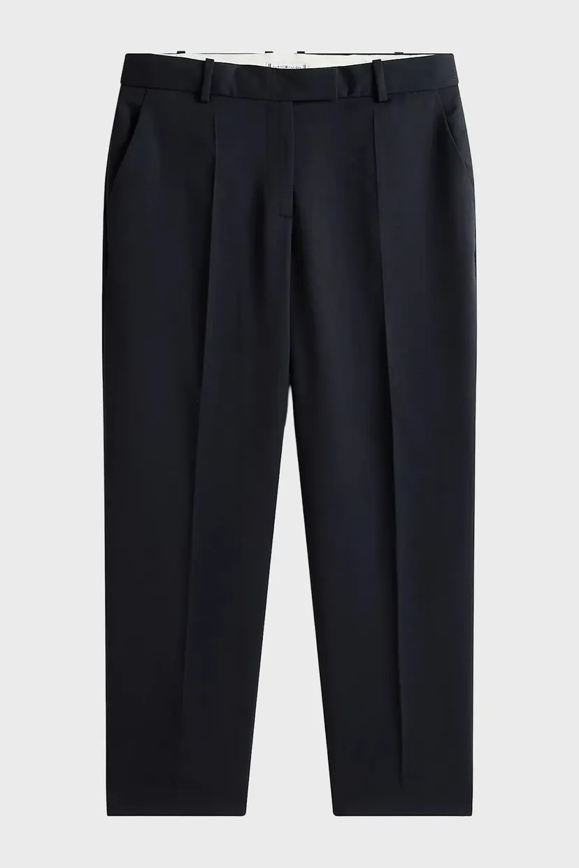 Жіночі темно-сині брюки TIMELESS WOOL SLIM 5