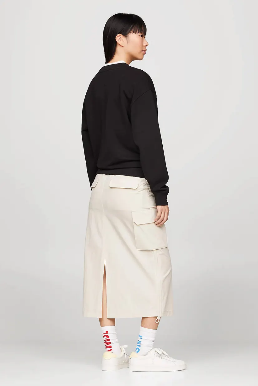 Женский черный свитшот TJW RLX SPORT ESSENTIAL CREW 3