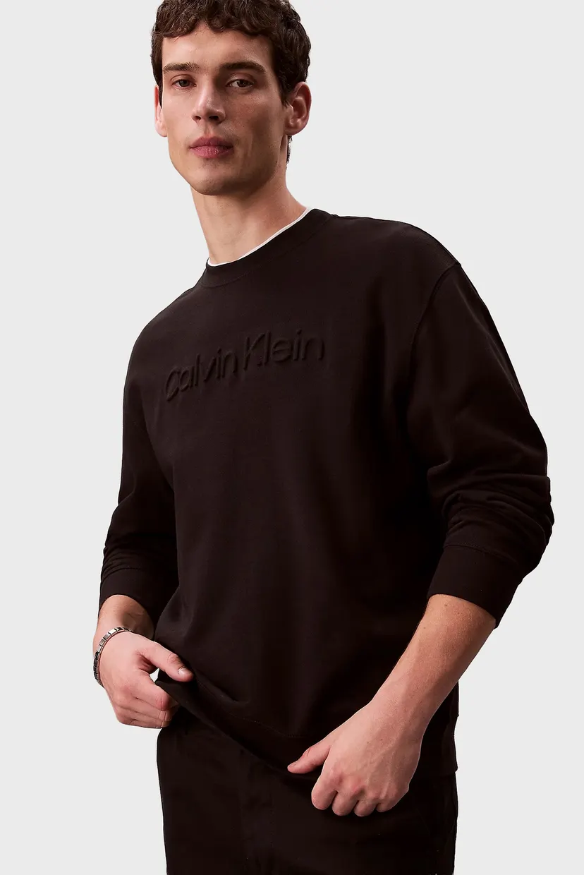 Чоловічий чорний світшот SPORTSWEAR GRAPHIC 4