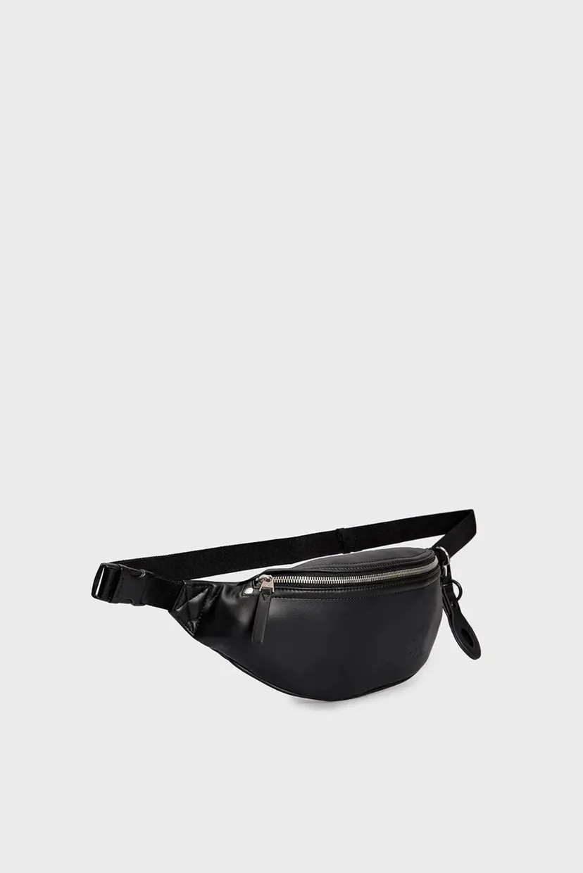 Чоловіча чорна поясна сумка TAGGED WAISTBAG38 3