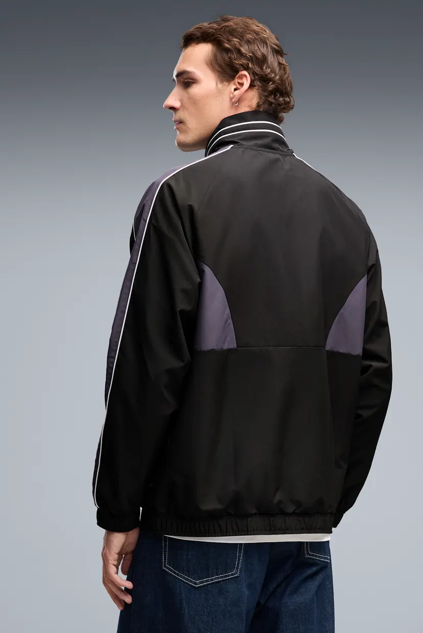 Чоловіча чорна спортивна кофта T7 Relaxed Woven Track Jacket Men 3