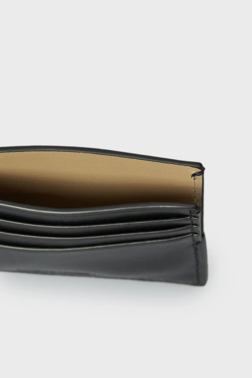 Чоловічий чорний шкіряний кардхолдер GLOW CARDHOLDER 4
