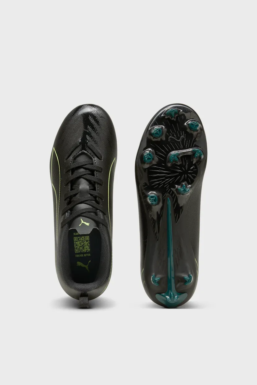 Детские черные бутсы ULTRA 6 PLAY FG/AG Football Boots Youth 4