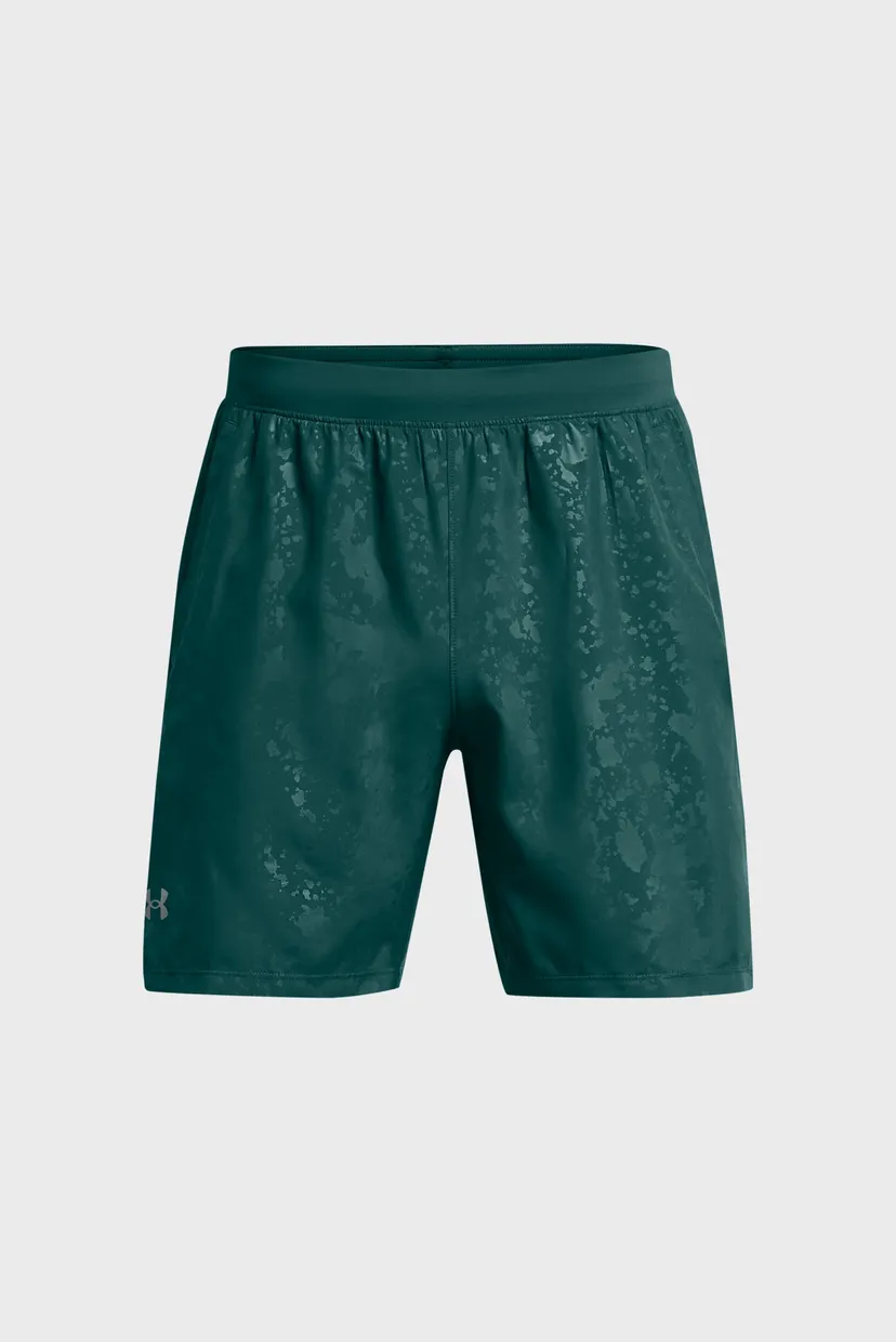 Мужские зеленые шорты UA LAUNCH 7'' BOSS SHORT 3