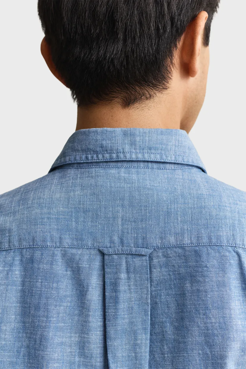 Чоловіча синя сорочка CHAMBRAY 4