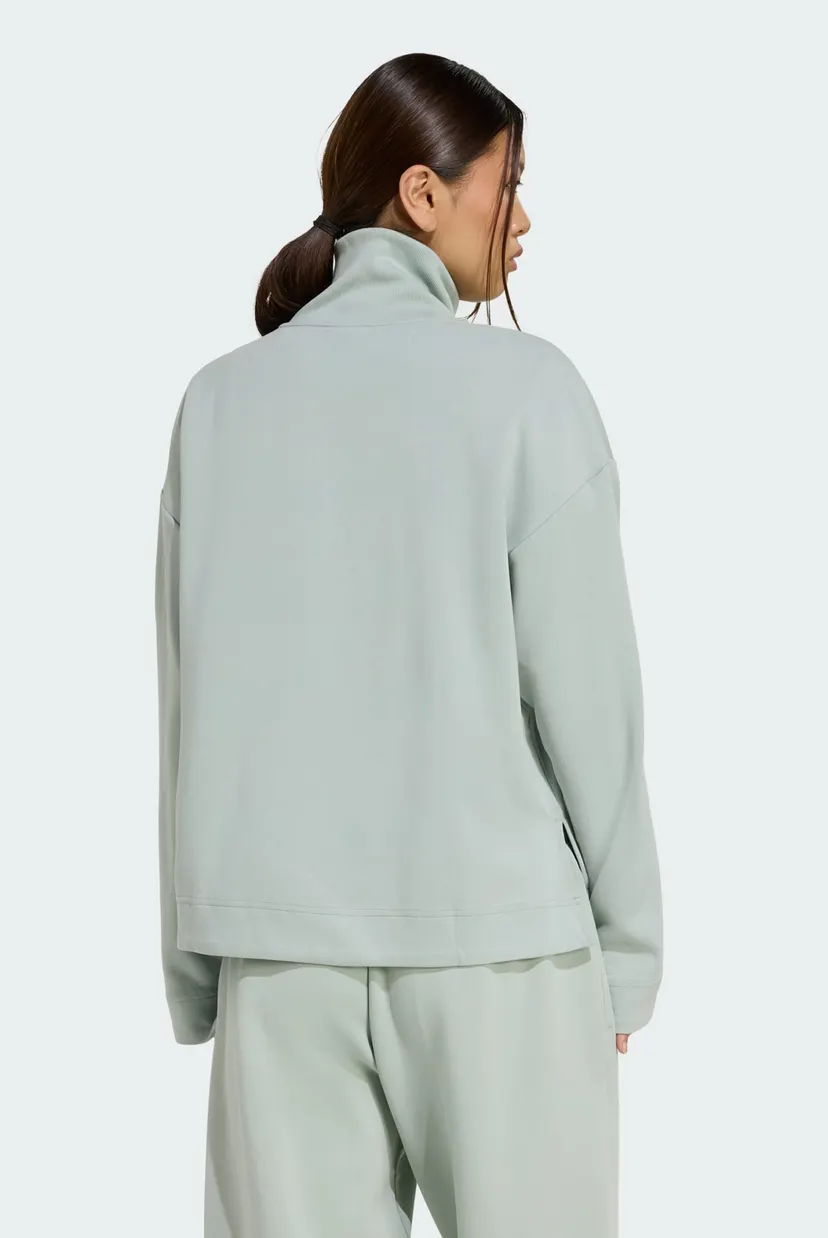 Женская мятная спортивная кофта ALL SZN Soft Lux Quarter-Zip 3