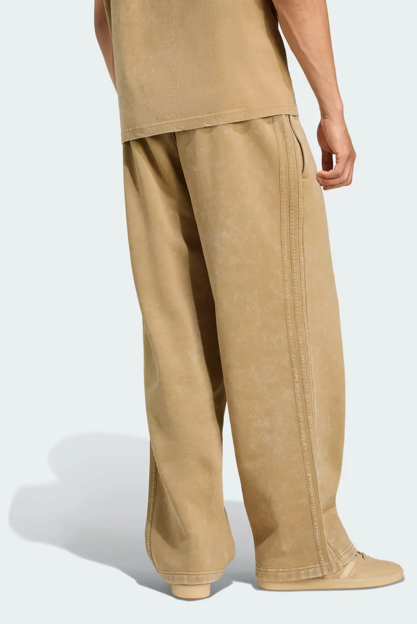 Мужские коричневые спортивные брюки WASHED SWEAT 3