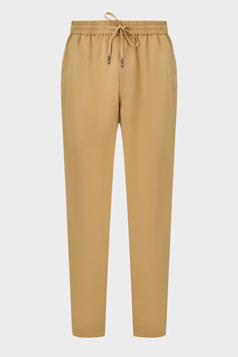 Чоловічі бежеві лляні брюки CHINO HARLEM PO DRWS CO LINEN 6