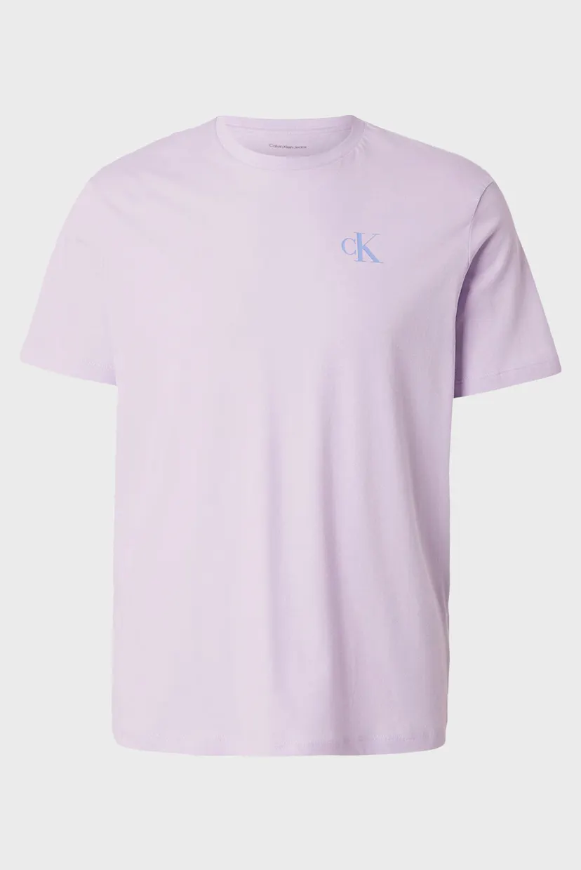 Мужская сиреневая футболка CLASSIC BACK MONOLOGO 6