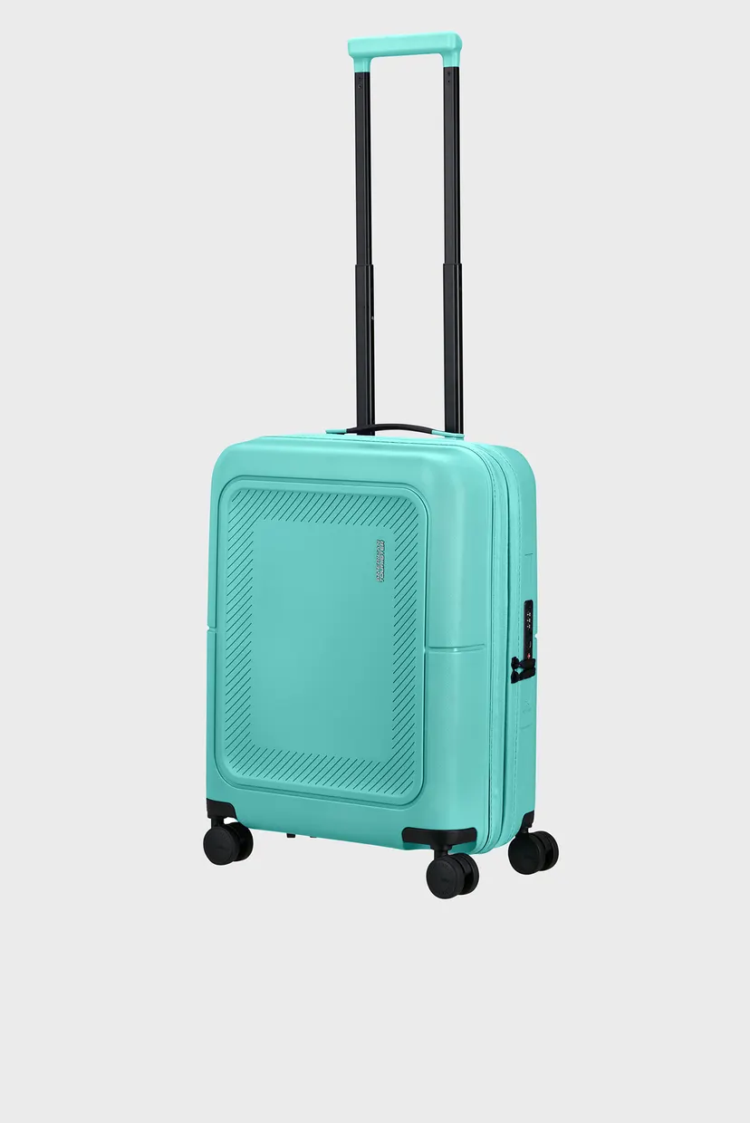 Голубой чемодан 55 см DASHPOP AQUA SKY 5