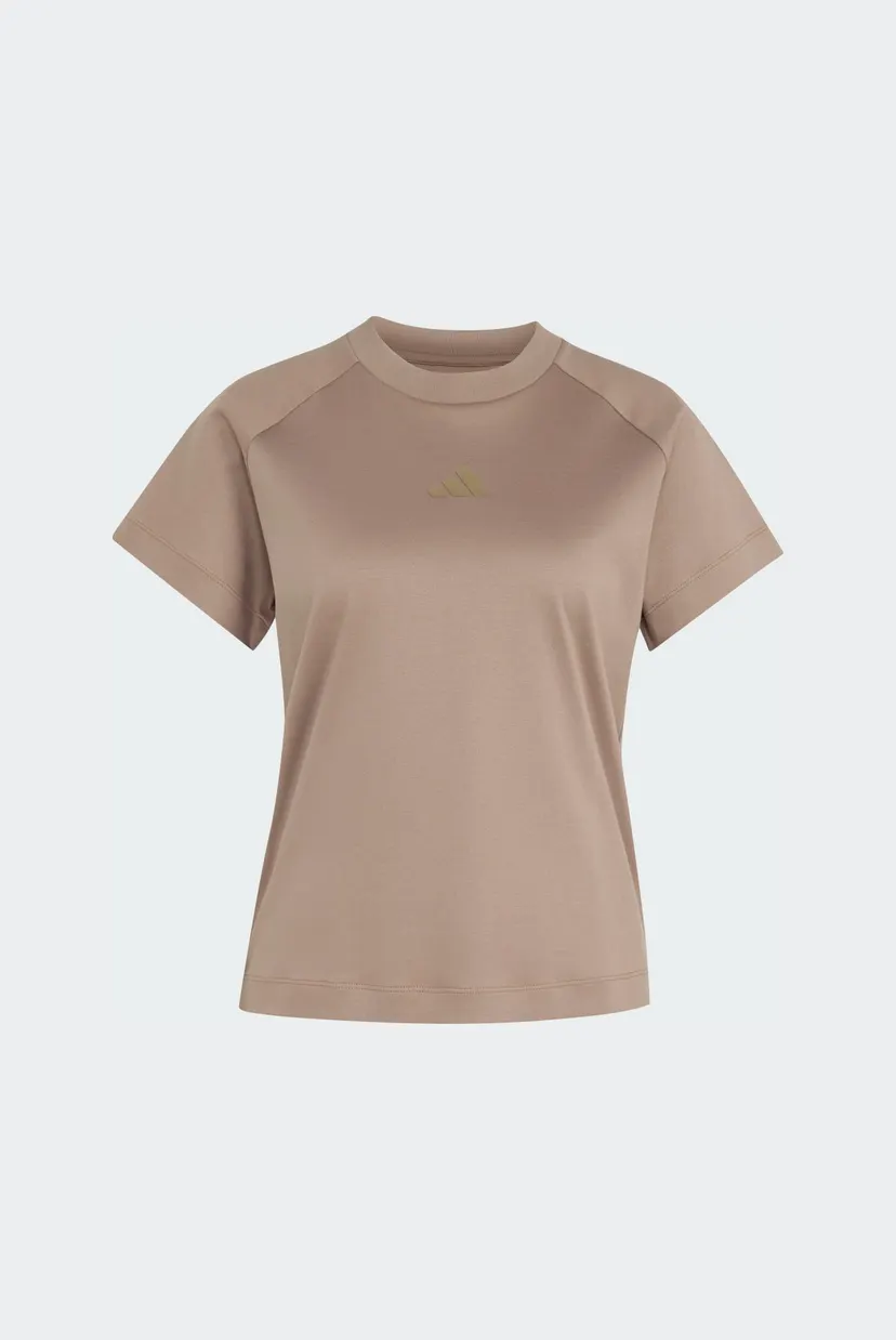 Жіноча коричнева футболка SOFT LUX 6