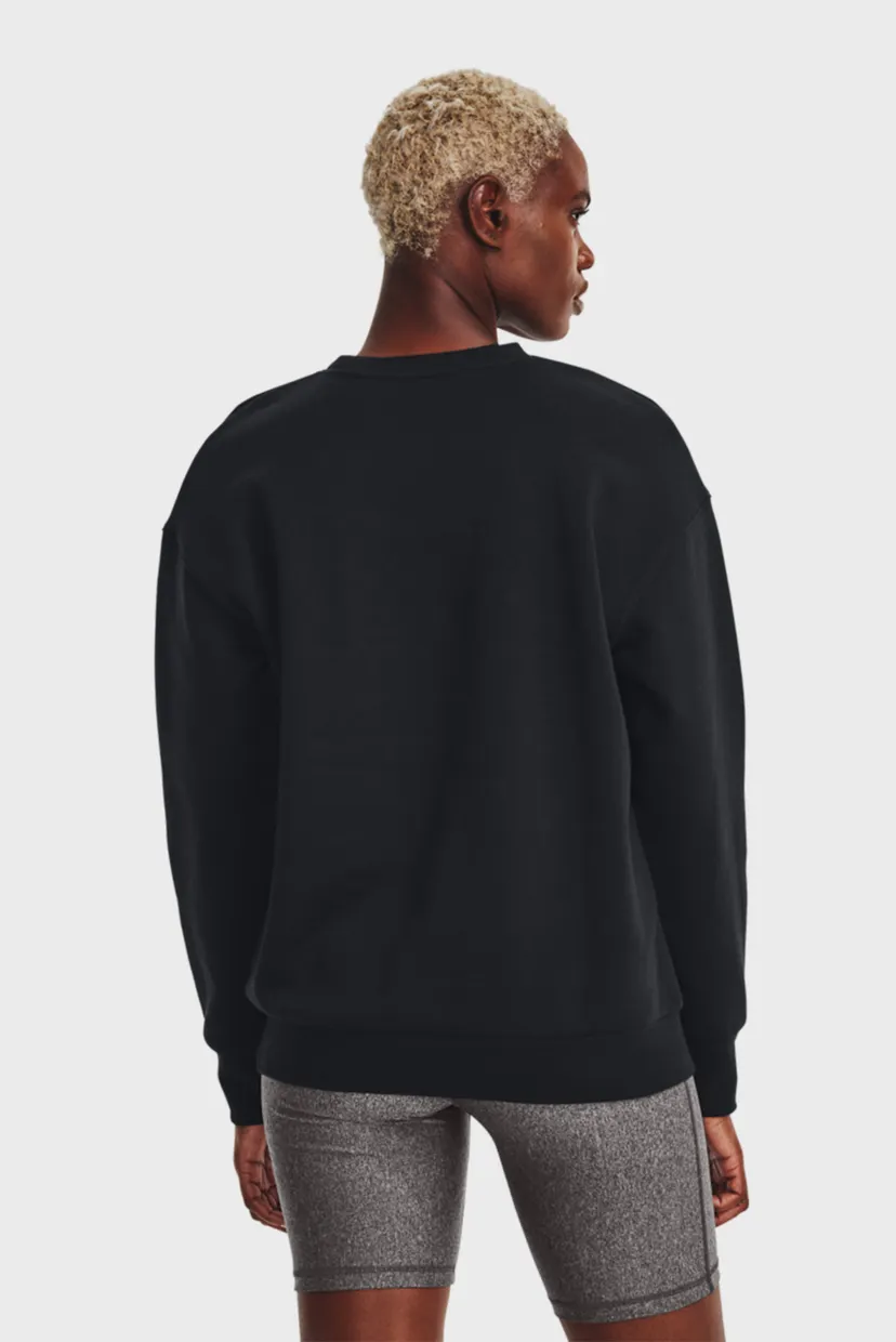 Жіночий чорний світшот Essential Fleece Crew-BLK 3