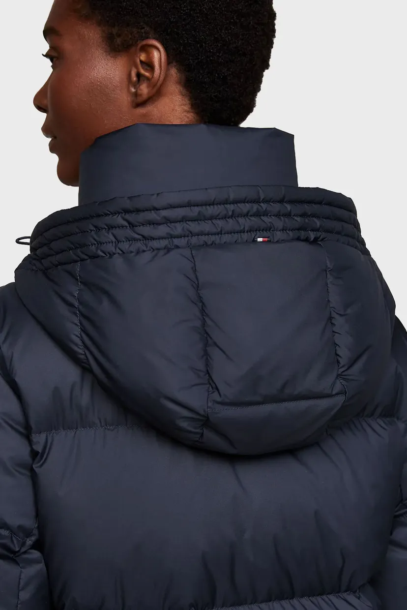 Жіночий темно-синій пуховик HW DOWN CASUAL COAT 4