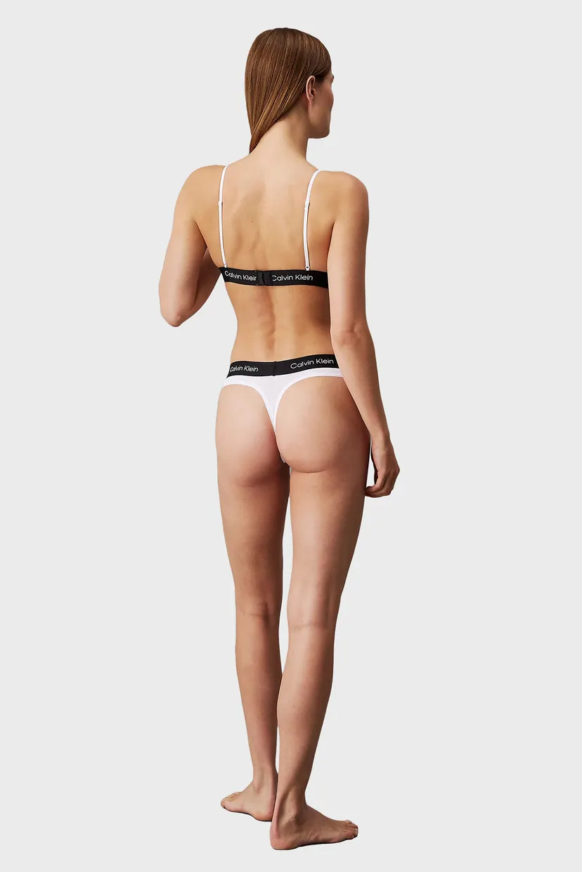 Женский белый бюстгальтер UNLINED TRIANGLE 4