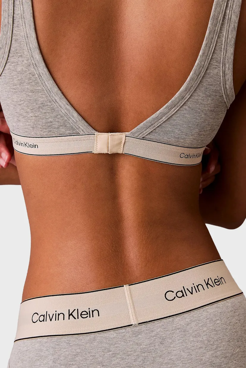 Жіночий сірий бюстгальтер LIGHTLY LINED TRAINGLE BRALETTE 5
