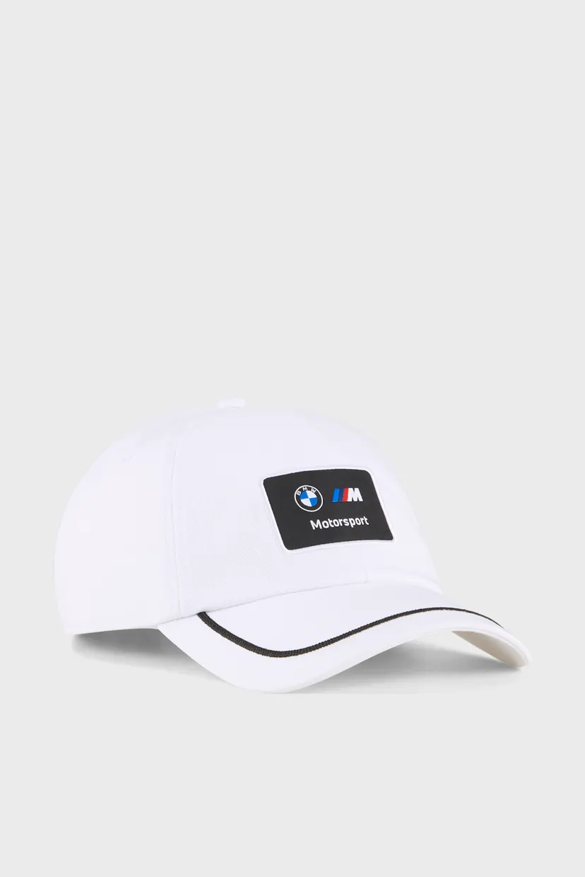 Біла кепка BMW M Motorsport Heritage Logo Print Dad Cap 1