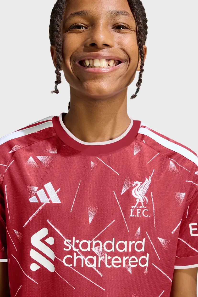Детская бордовая футболка Liverpool FC 26/27 Home Kids 6