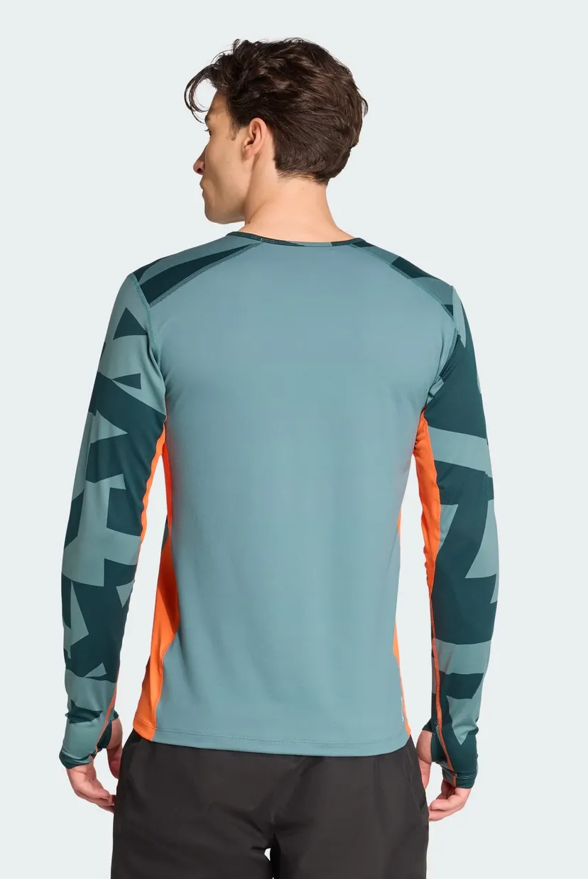 Мужской лонгслив с узором Multi Synthetic Base Layer 3