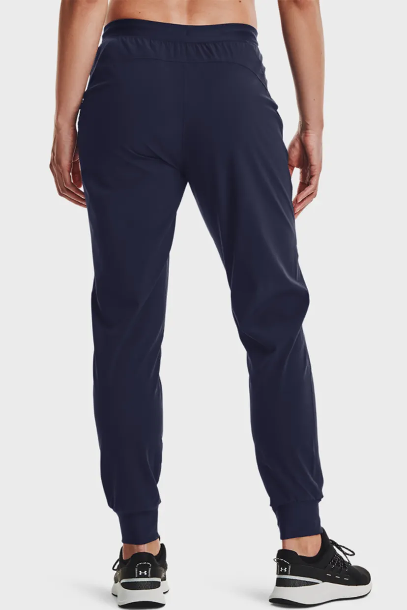 Женские темно-синие спортивные брюки UA Armour Sport Woven Pant 3