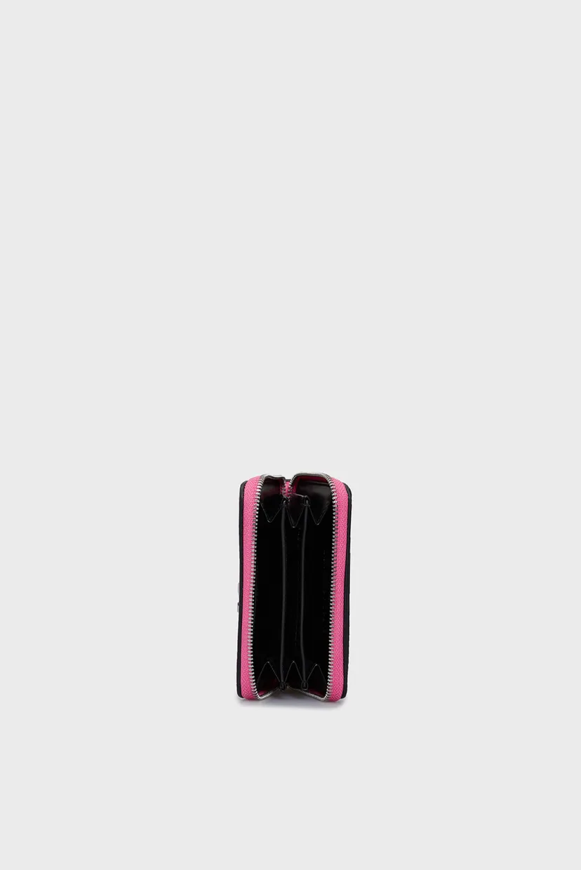 Женский розовый кошелек MINIMAL MONOGRAM MED ZA 5