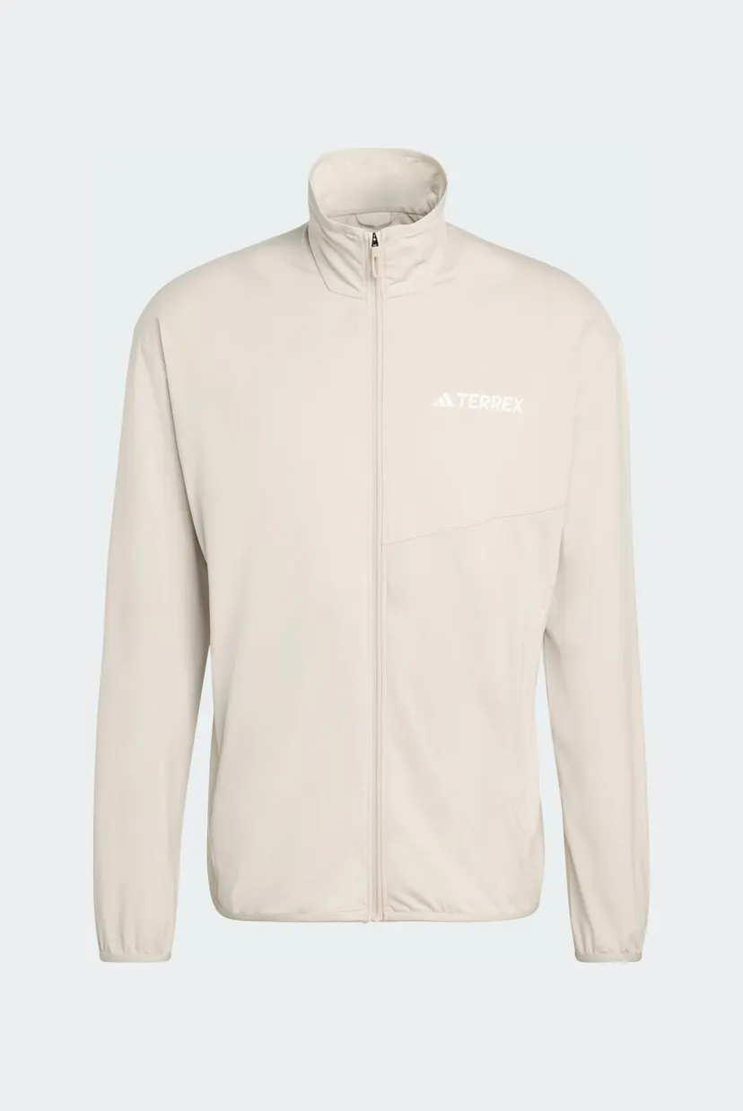 Мужская бежевая спортивная кофта Terrex Multi CLIMAWARM Full-Zip Tech Fleece 7
