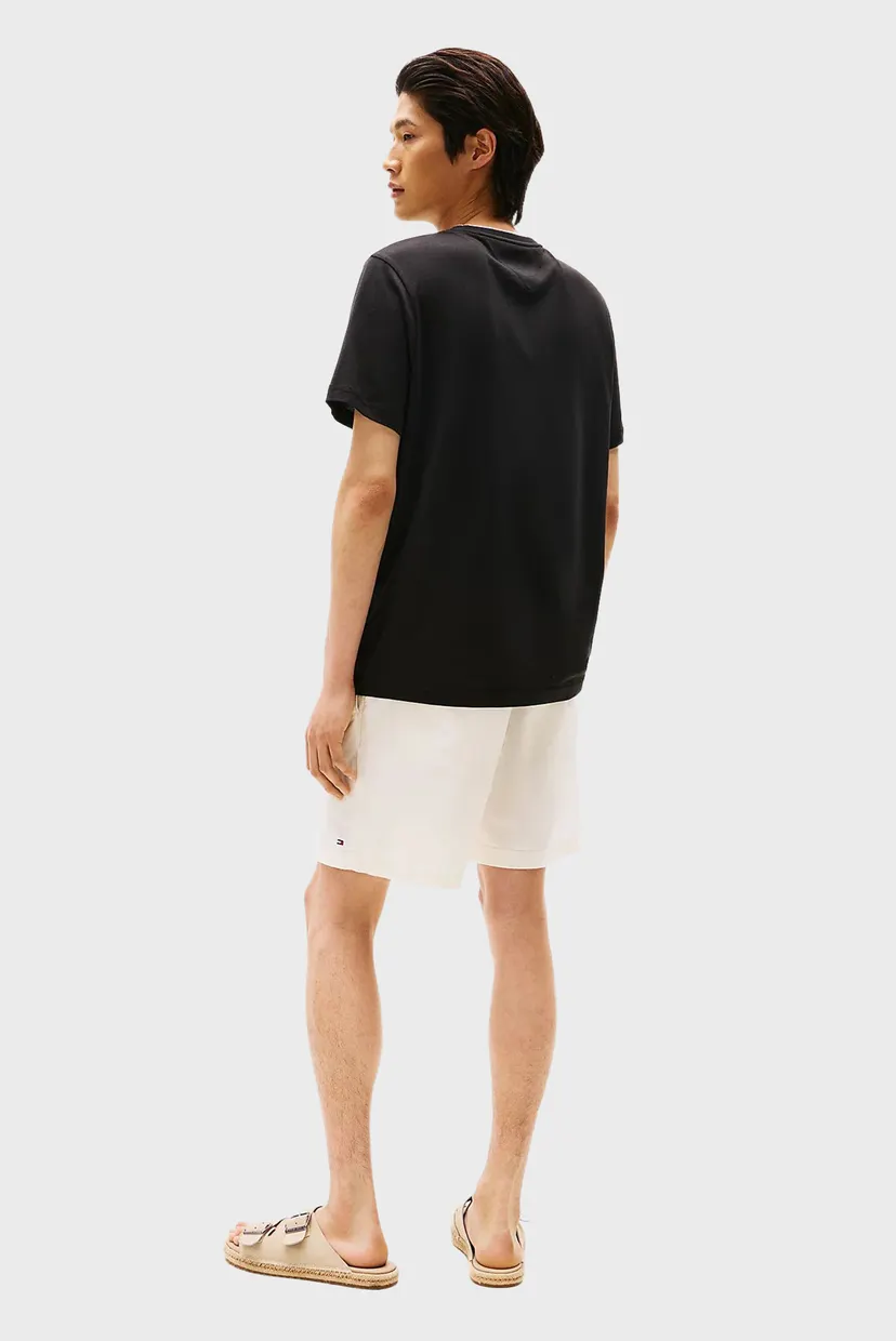 Чоловіча чорна футболка COTTON MODAL TEE 3