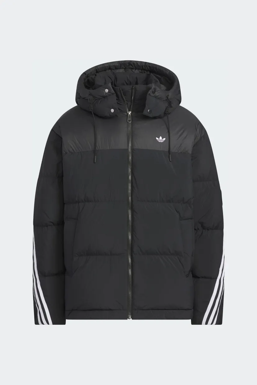 Чоловіча чорна куртка  3-STRIPES 6