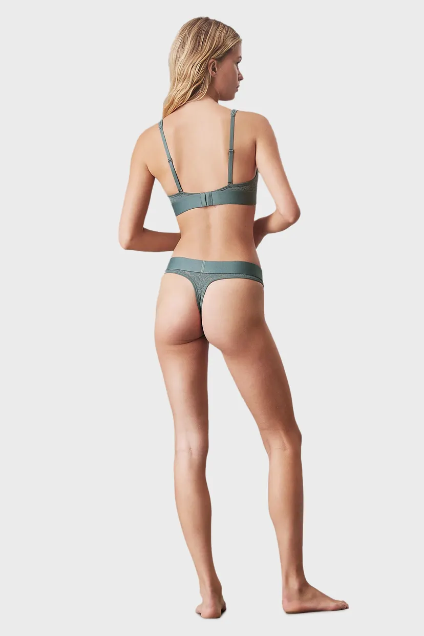 Женский синий бюстгальтер UNLINED BRALETTE 3