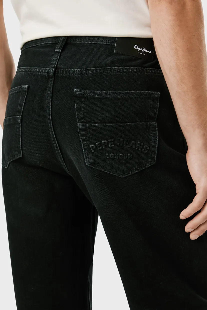 Чоловічі чорні джинси RELAXED JEANS BRIGHTON 5