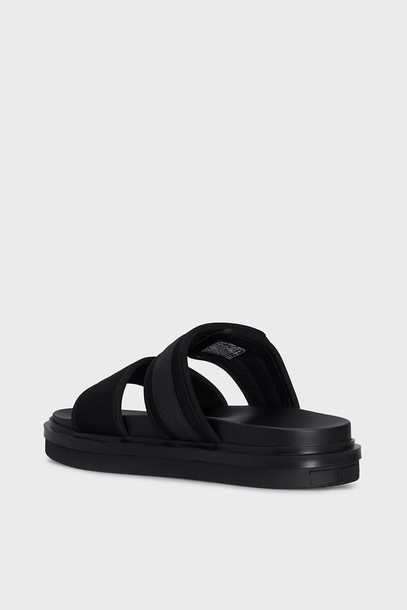 Чоловічі чорні слайдери DOUBLE BAR SANDAL 5