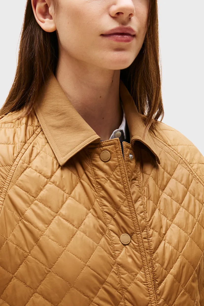 Жіноча бежева куртка PADDED NYLON REG QUILTED 3