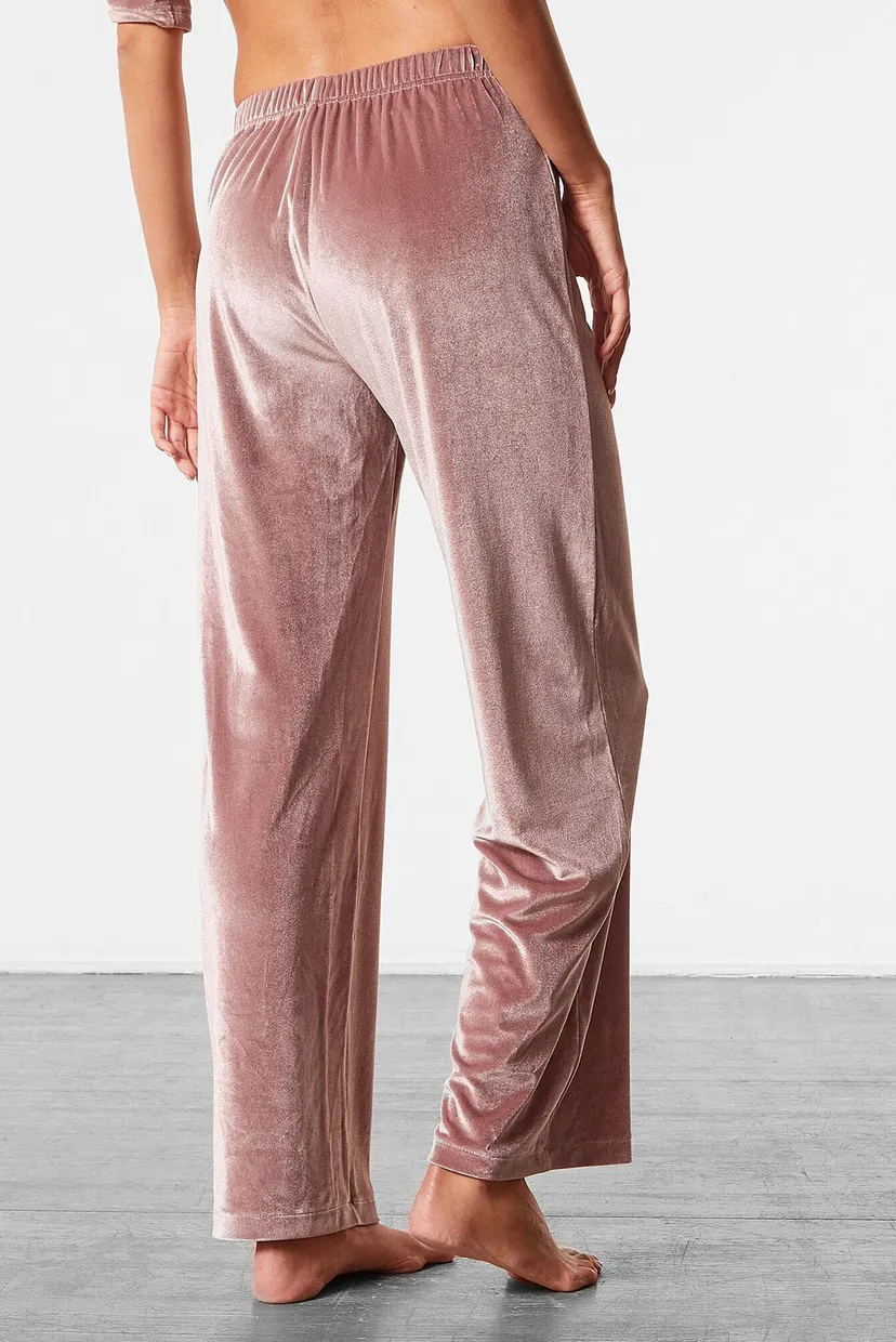Женские розовые брюки VELVETY 4