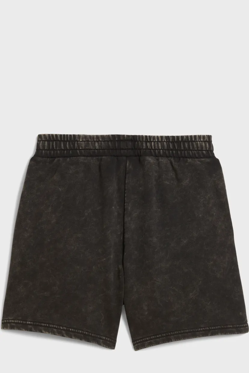 Женские черные шорты Essentials Wash High-Waist 5