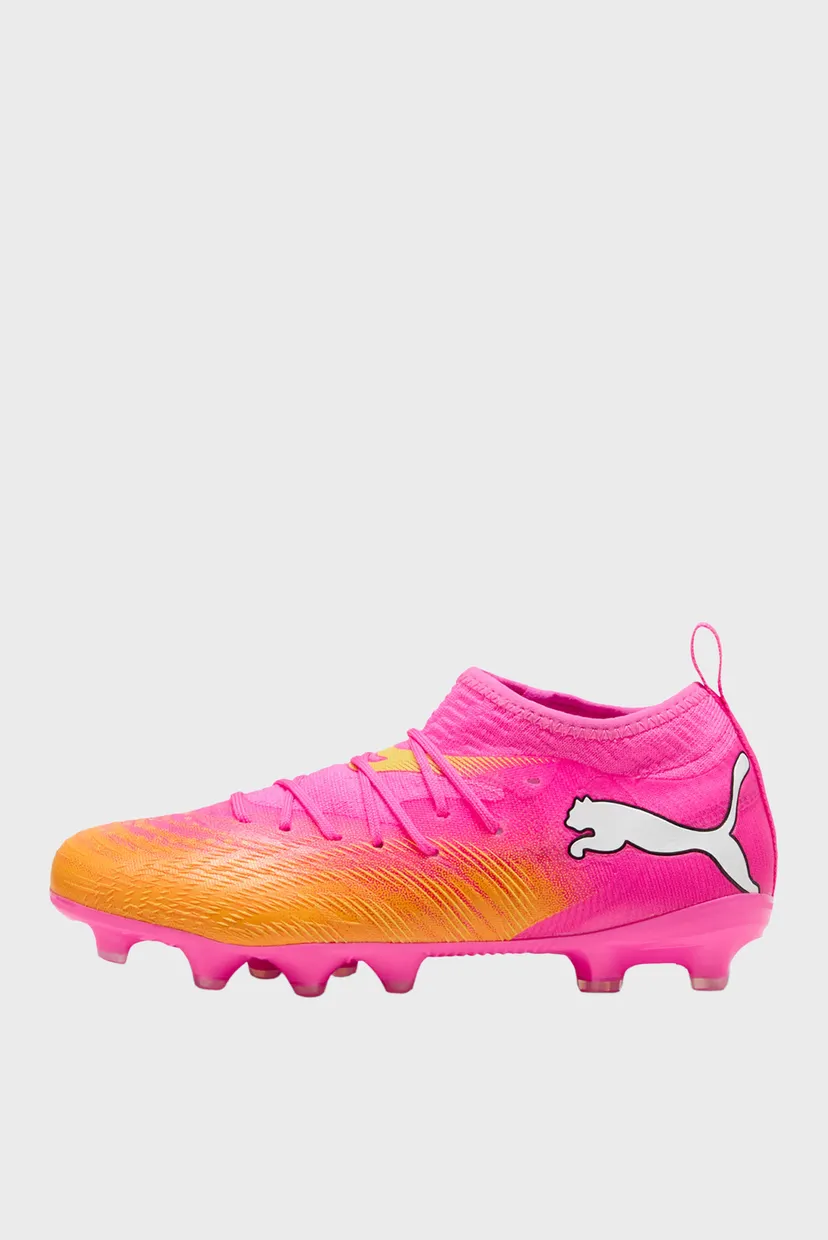 Детские розовые бутсы FUTURE 9 MATCH FG/AG Football Shoes Youth 3