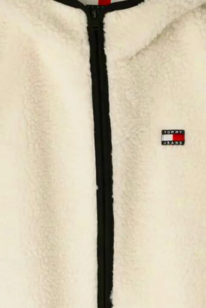 Чоловіча бежева куртка TJM REG BADGE TEDDY ZIP TRU EXT 6