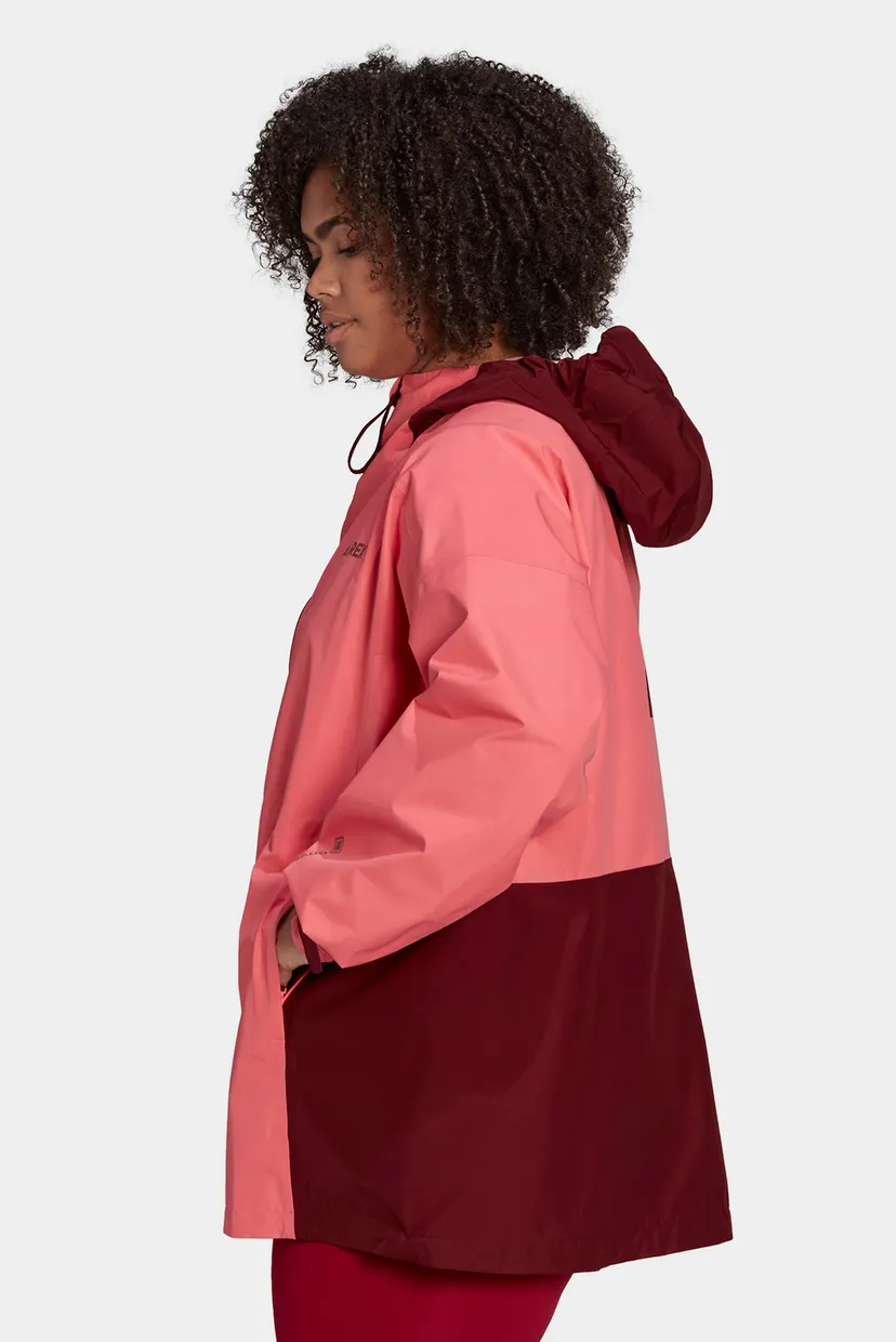 Женская красная ветровка Terrex GORE-TEX Paclite 4