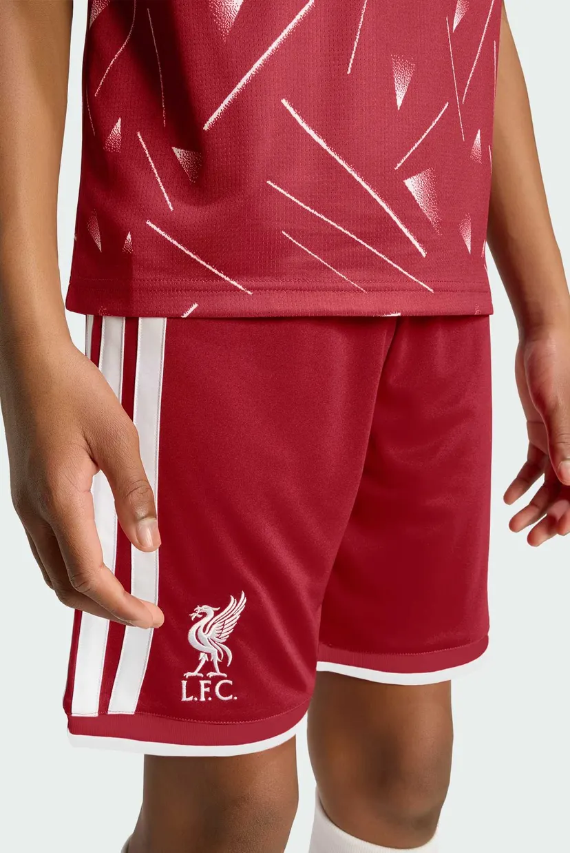 Детские бордовые шорты Liverpool FC 26/27 Home Kids 6