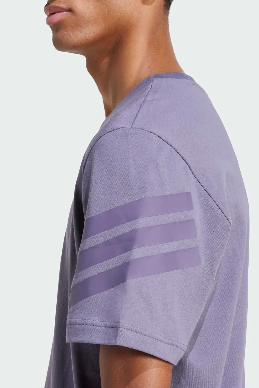 Мужская сиреневая футболка Future Icons 3-Stripes 5
