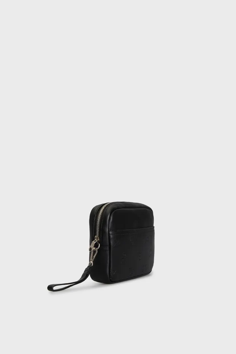 Чоловічий чорний несесер AOP EMBOSS ZIP POUCH 3