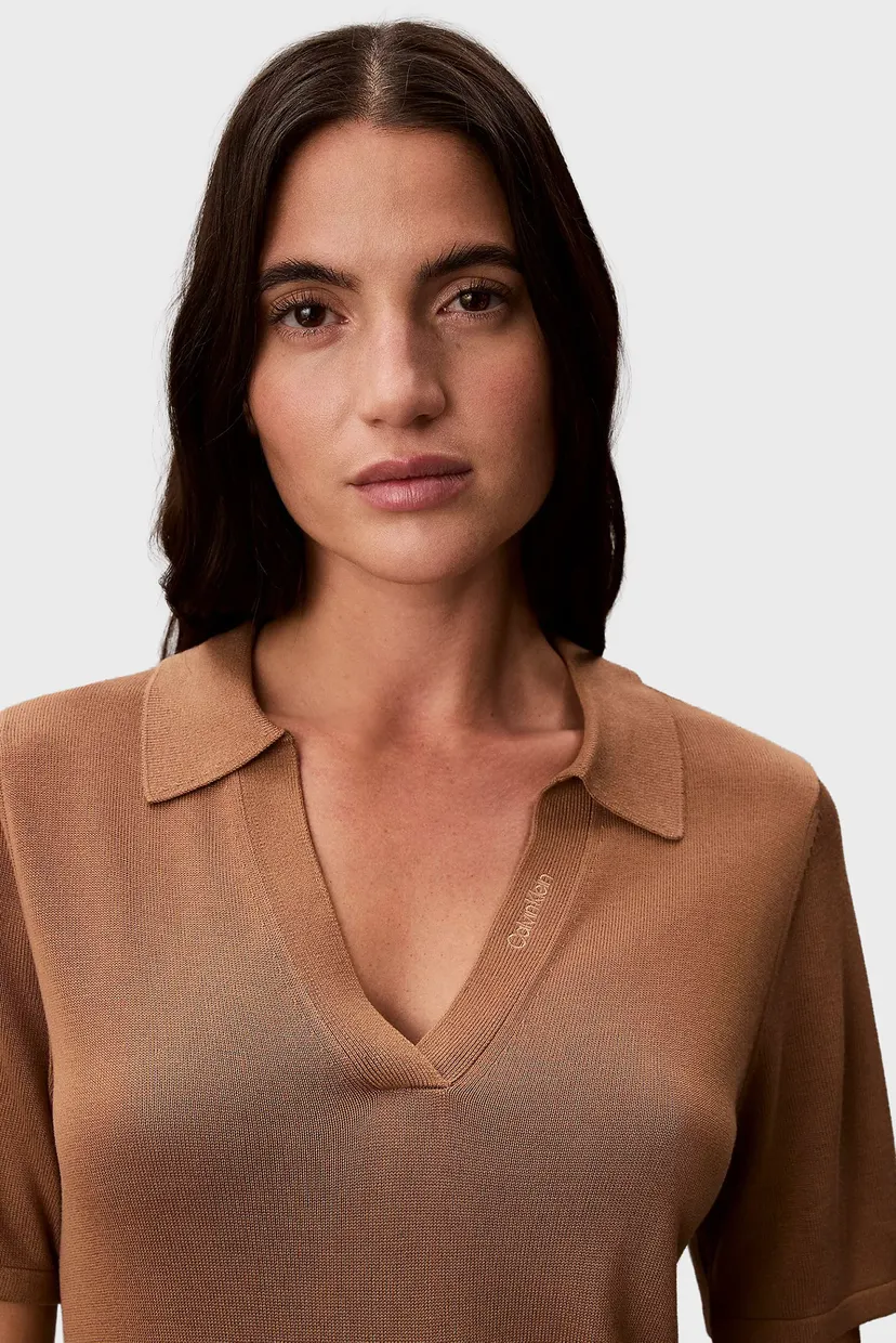 Жіноча бежева сукня FINE 5